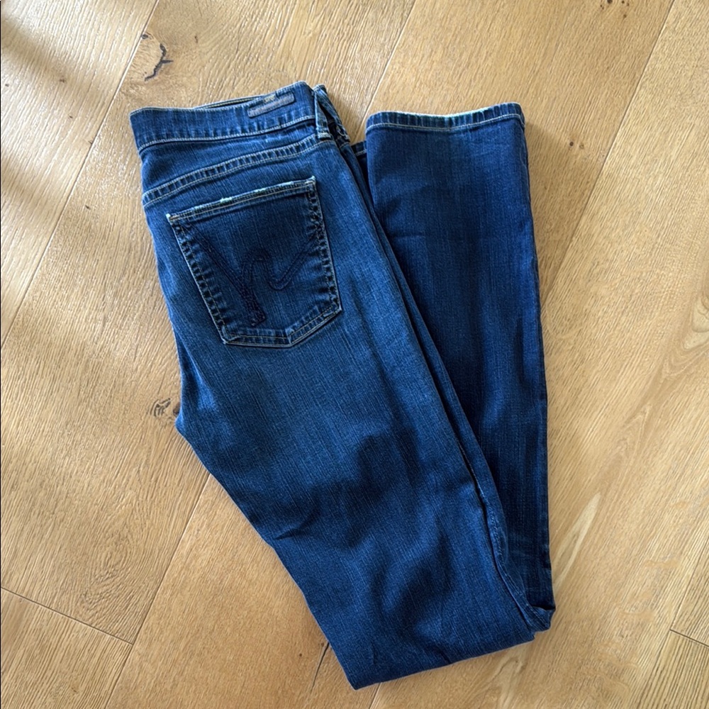 Citizens Of Humanity Indigo Straight Leg Ava Jeans